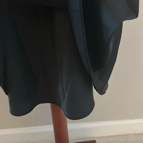 Show Me Your MuMu Verona Cowl Dress Black Sz Medium Party Wedding Timeless Chic - Picture 9 of 11